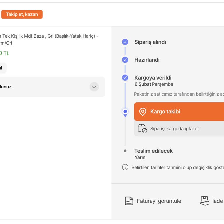Baza Siparişi Teslimatında Büyük Gecikme Ve İletişim Sorunları