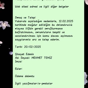 Toptankavanoz Sitesinde Sipariş İptali Ve Para İadesi Sorunu