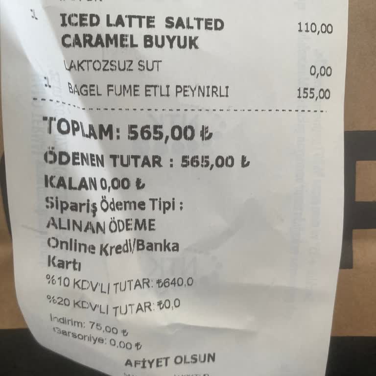 Eksik Gelen Siparişle Tek Başına Kahve Keyfi