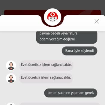 Vodafone Ev İnternetinde Cayma Bedeli Sorunu