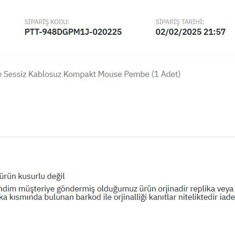 Epttavm'den Gelen Replika Ürün Ve İade Sorunu