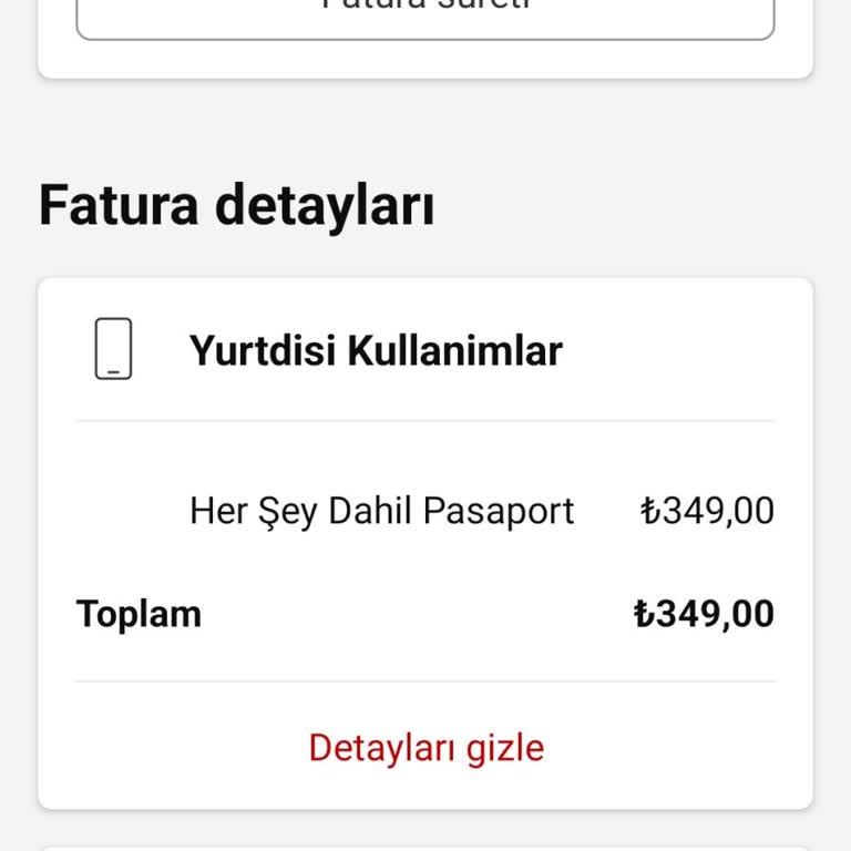 Faturama Yansıtılan Yanlış Paket Ve İptal Sorunu