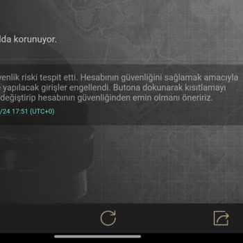 Garantili Hesapta Giriş Sorunu