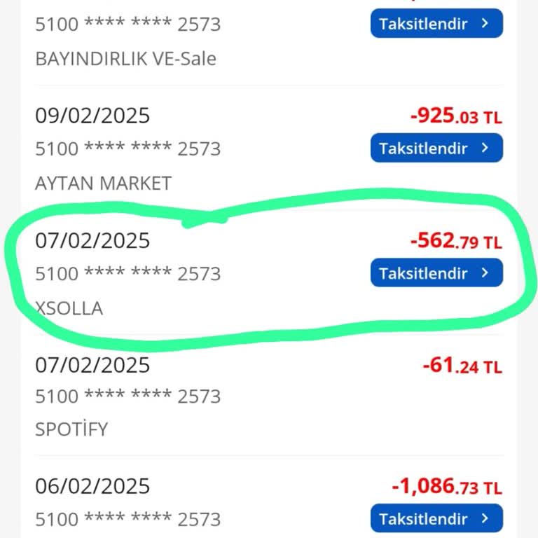 İzinsiz Kredi Kartı Çekimi