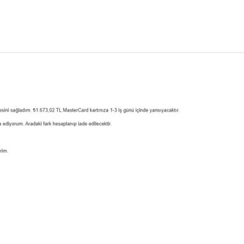 Amazon Sipariş İptali Ve Yanıltıcı Bilgilendirme Mağduriyeti