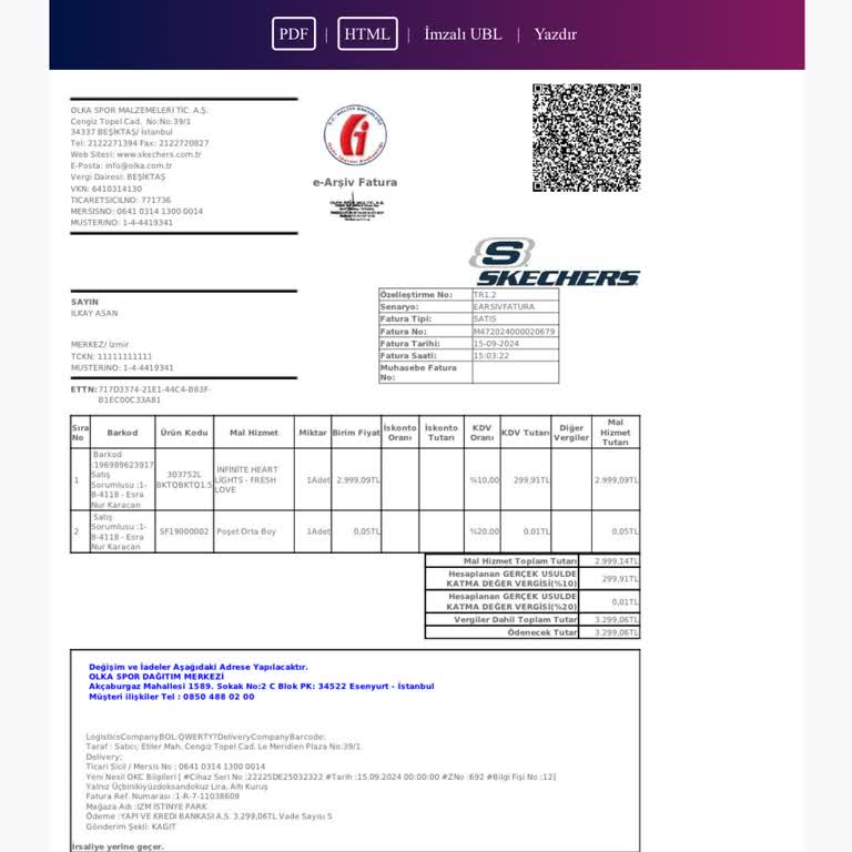 Skechers Çocuk Ayakkabısında Dikiş Problemi