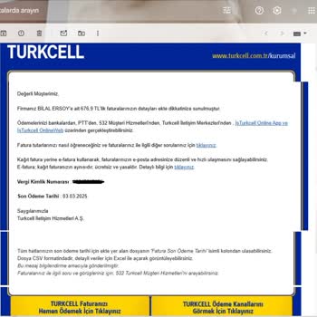 Yanlış Fatura Gönderimi Sorunu