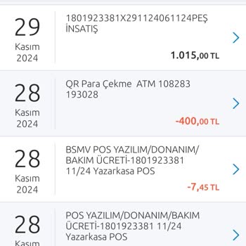 Banka Ücret Artışı Ve Bloke Süresi Problemleri