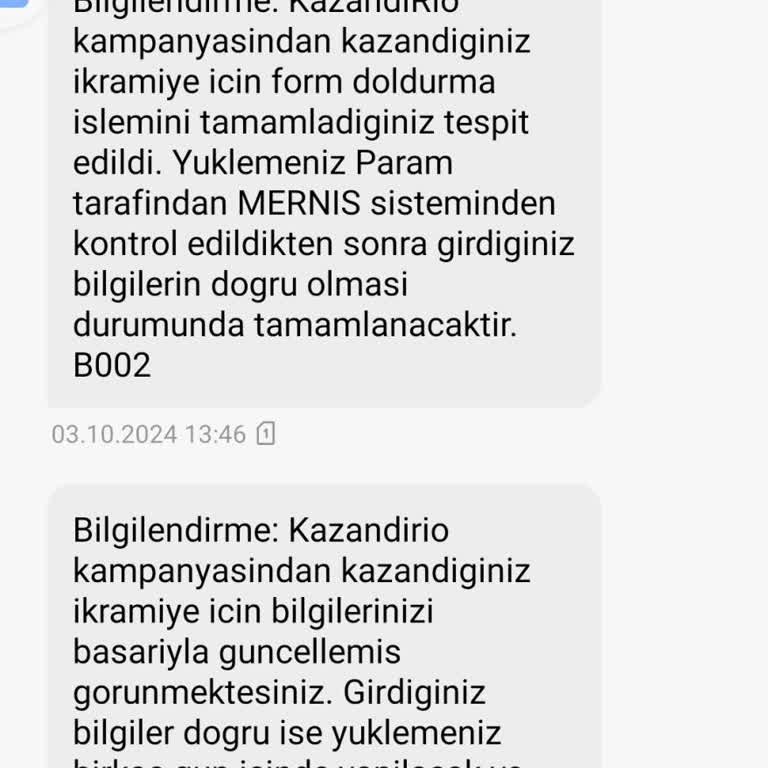 Kazanç Bilgilendirmesi Eksikliği