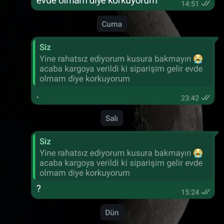 Sipariş Verdim, Ürünlerim Nerede?