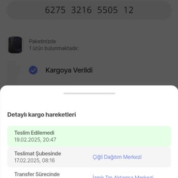 Hepsijet Kargo Teslimat Gecikmesi Ve İletişim Sorunu