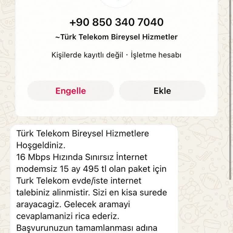 Kimlik Bilgilerimle Yapılan Sahte Abonelik Tehlikesi