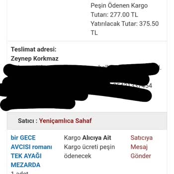 Ödenmiş Kitaplarımın Görünmeyen Ödemesi