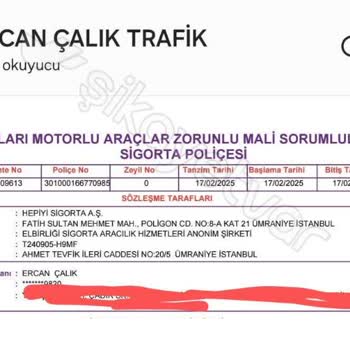 İzinsiz Yapılan Poliçe Ve İletişim Sorunları