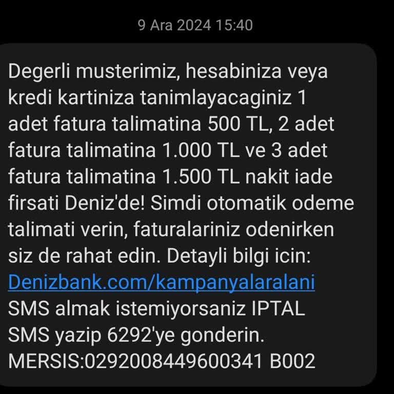 Denizbank Promosyon İadesi Sürekli Erteleniyor