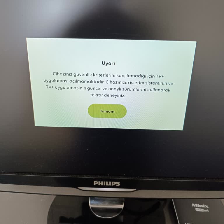 Next&Nextstar Minix Android TV Sürekli Eski Sürüm Hatası Veriyor