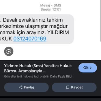 Yanıltıcı Mesajlarla Haksız Suçlama