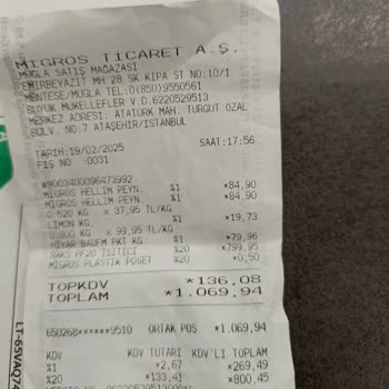 Migros Açık Ürün Satışı ve Yetersiz Müşteri Hizmetleri