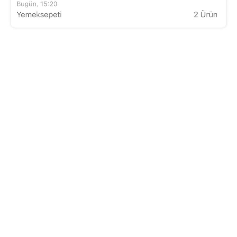 Yemek Siparişimde Gecikme Ve İptal Sorunu