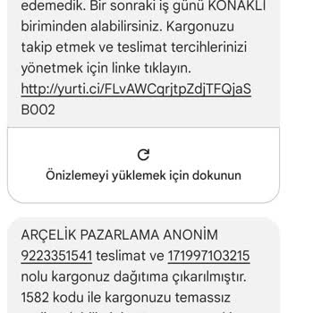 Yurtiçi Kargo "Teslim Edemedik, Geldik Bulamadık" Diye SMS Atıyor
