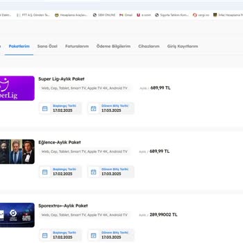 Todtv Paket İptali Ve Kredi Kartı Bilgilerinin Silinmesi Sorunu