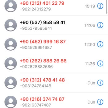 Sürekli Aramalarla Rahatsız Ediliyorum