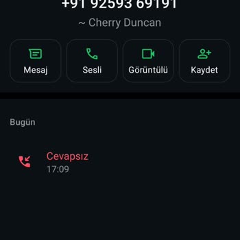 Bilinmeyen Numaradan Gelen Mesajla İlgili Güvenlik Endişesi