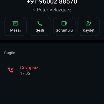 Bilinmeyen Numaradan Gelen Mesajla İlgili Güvenlik Endişesi