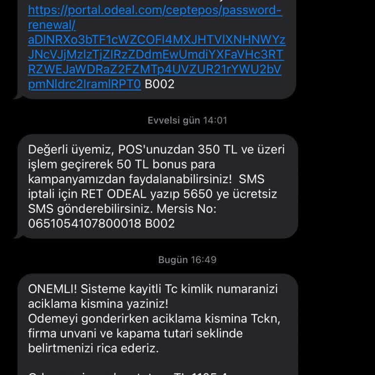 Ödeal Pos Cihazında Sürekli Arıza Ve Haksız Ücret Talebi