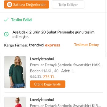 Trendyol Yanlış Gönderilen Ürün Ve Destek Eksikliği!