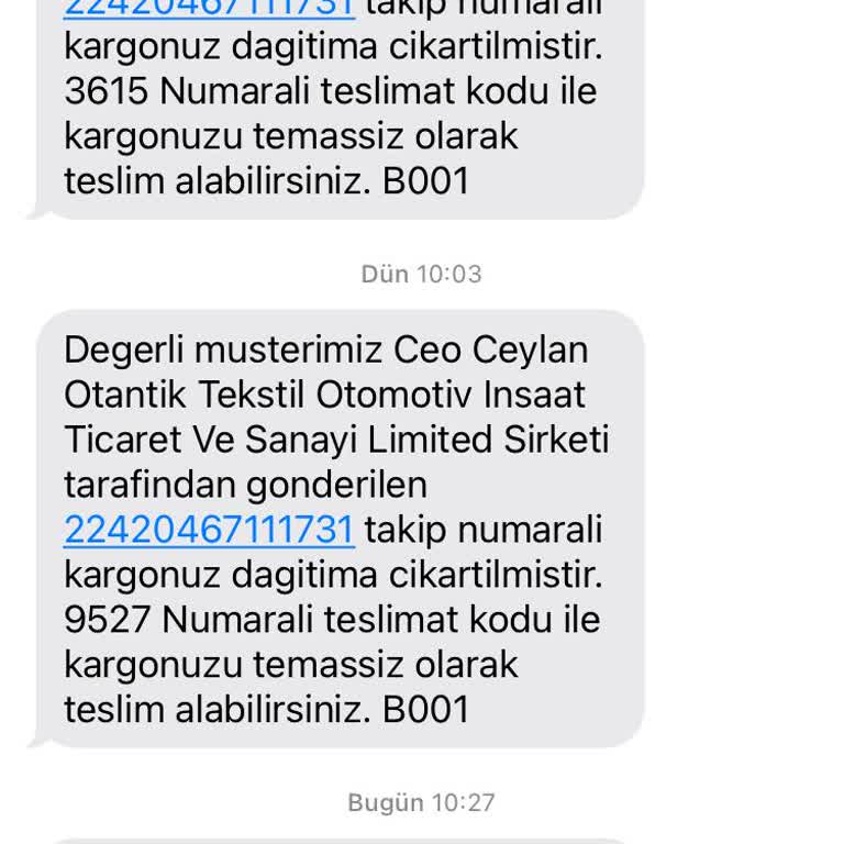 Teslim Edilmeyen Siparişle Kayıp Zaman