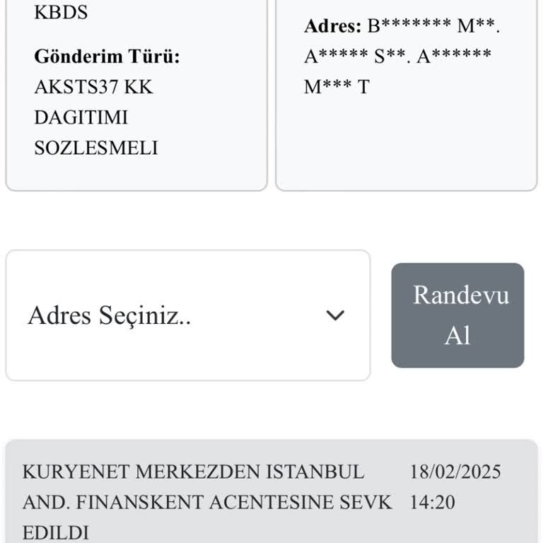 Kuryenet Şubesine Ulaşmayan Banka Kartı Sorunu