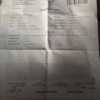 Teknosa'dan Aldığım Çocuk Akıllı Saatinin Kordonu Koptu, Mağduriyetim Giderilmedi