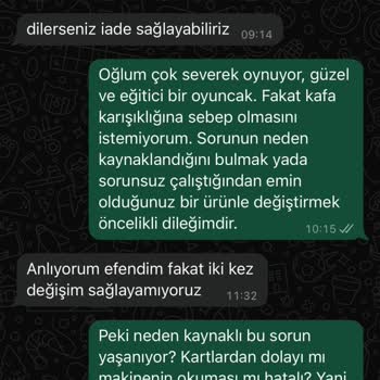 Eğitici Oyuncakta Sürekli Hata Ve Yetersiz Değişim Politikası
