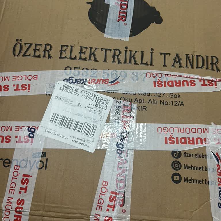 Elektrikli Tandır Siparişimde Yaşadığım Sorunlar