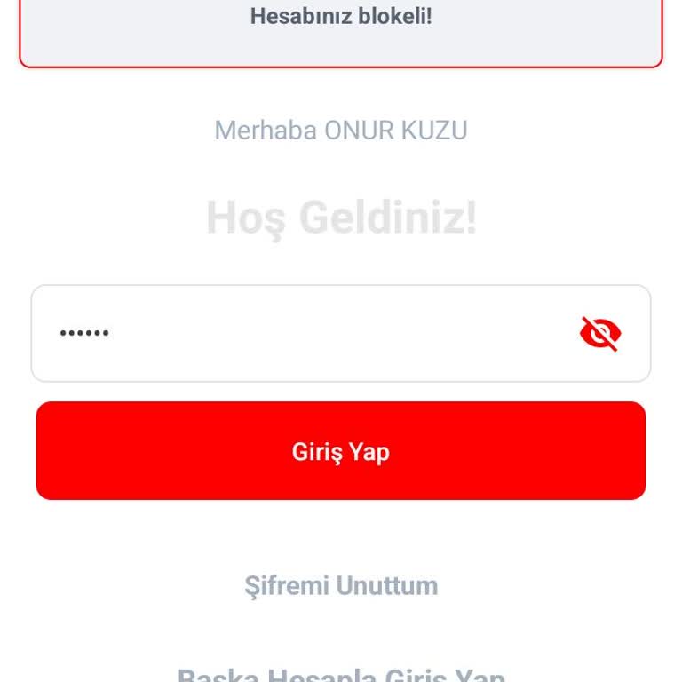 Doğrulanmış Hesabın Aniden Bloklanması