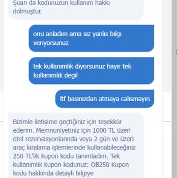 Yanıltıcı İndirim Kodu Ve Yetersiz Müşteri Hizmeti