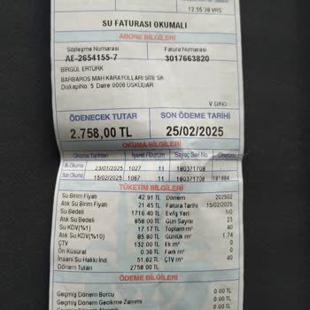 İSKİ'nin Fatura Hataları Ve İtiraz Süreci Sorunları