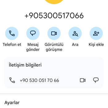 Bilinmeyen Numaradan Şüpheli Arama