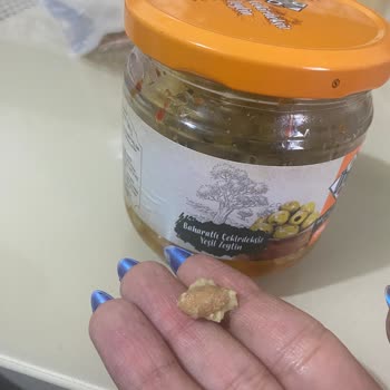 Çekirdeksiz Zeytin İçinden Çekirdek Çıktı Dişimi Kırdı