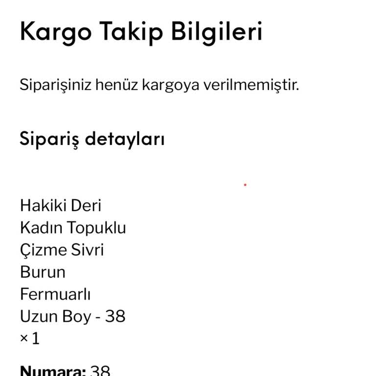 Stok Hatası Ve Geciken Para İadesi Sorunu