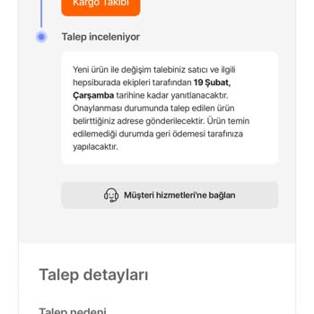 Hepsiburada'dan Gelen Sorunlu Ürün Ve İlgisizlik