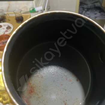 Bambum Emaye Çaydanlıkta Şok Edici Paslanma Sorunu