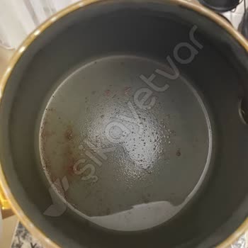 Bambum Emaye Çaydanlıkta Şok Edici Paslanma Sorunu