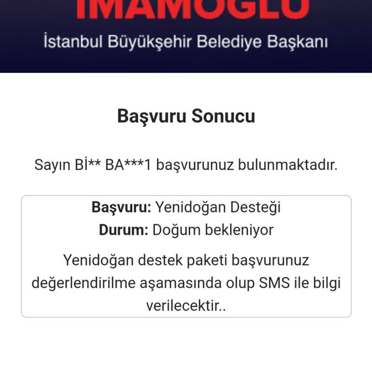 İBB Yenidoğan Paketi Başvurusunda Gecikme Ve Eşitsizlik