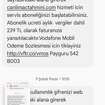 İzinsiz Abonelik Ve Yüksek Fatura Şoku