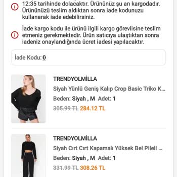 Trendyolmilla'da Kayıp Ürünler Ve Geciken İade Ücreti Sorunu