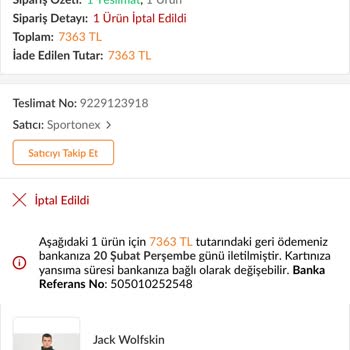 Sipariş İptali Ve Müşteri Hizmetleri Sorunu