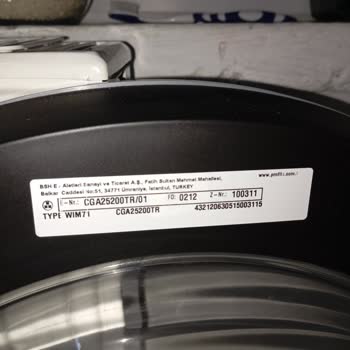 Çamaşır Makinesi Kapağındaki Çatlak Sorunu