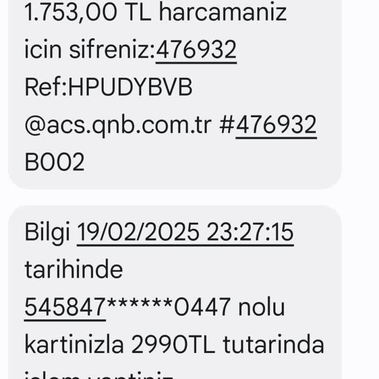 İzinsiz Kredi Kartı Harcaması Ve Acil İade Talebi